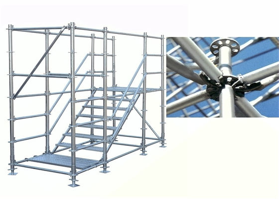 De verticale Ringlock-Steiger van de de Pijpsteun van het Steigersysteem Sterke